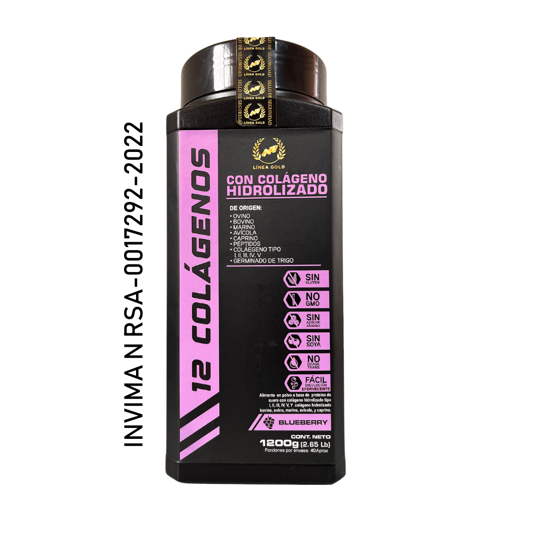 12 COLAGENOS PREMIUM 1200gm