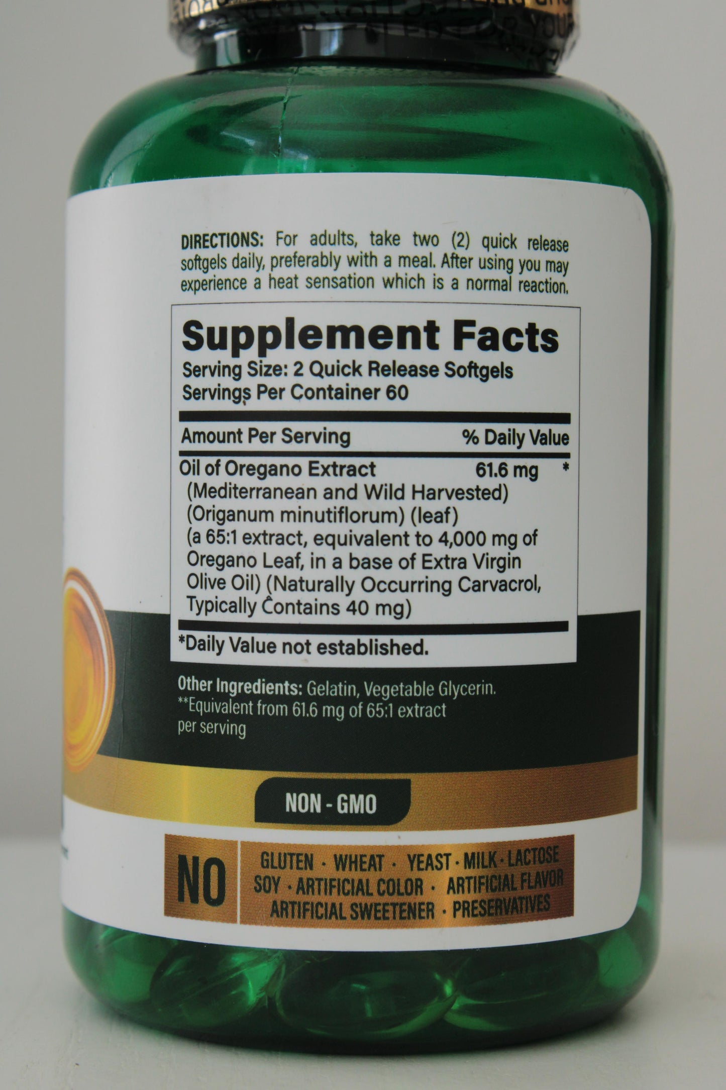 ACEITE DE OREGANO CARLYLE X120 CAPSULAS