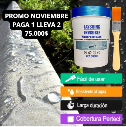 💧Sellador impermeabilizante invisible JAYSUING  Pack 2×1