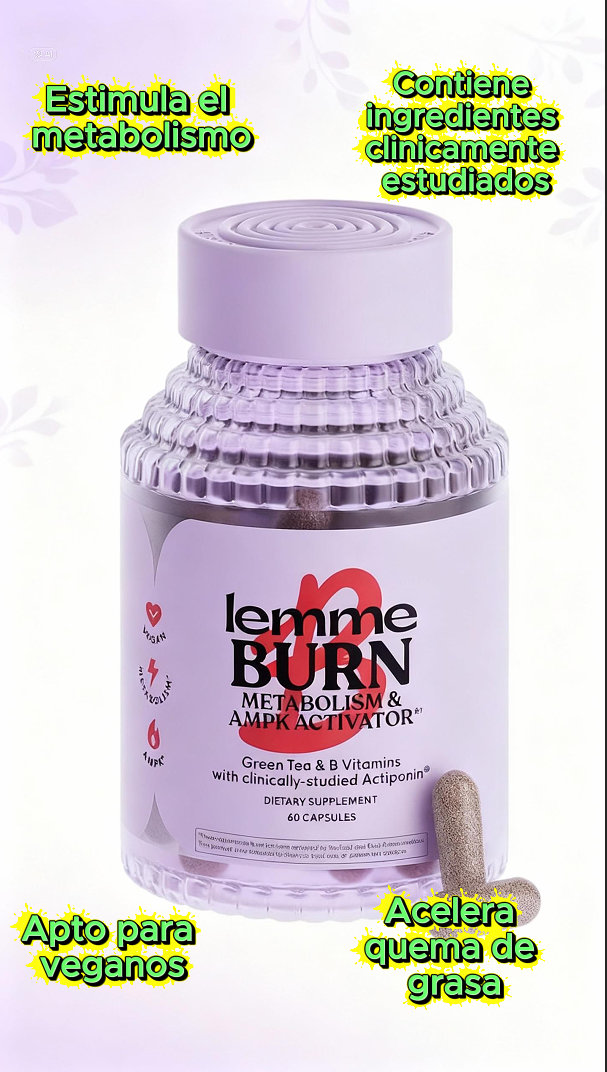 🔥 LemmeB™ – Activa tu Metabolismo, Quema Grasa y Recupera tu Energía Natural