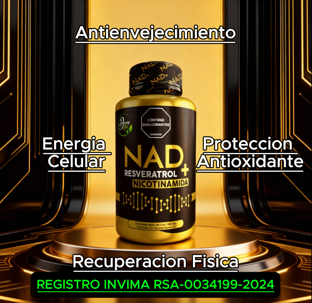 Resveratrol + NAD® – Recupera tu Juventud 100 tabletas