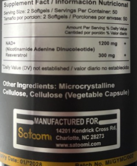 Resveratrol + NAD® – Recupera tu Juventud 100 tabletas