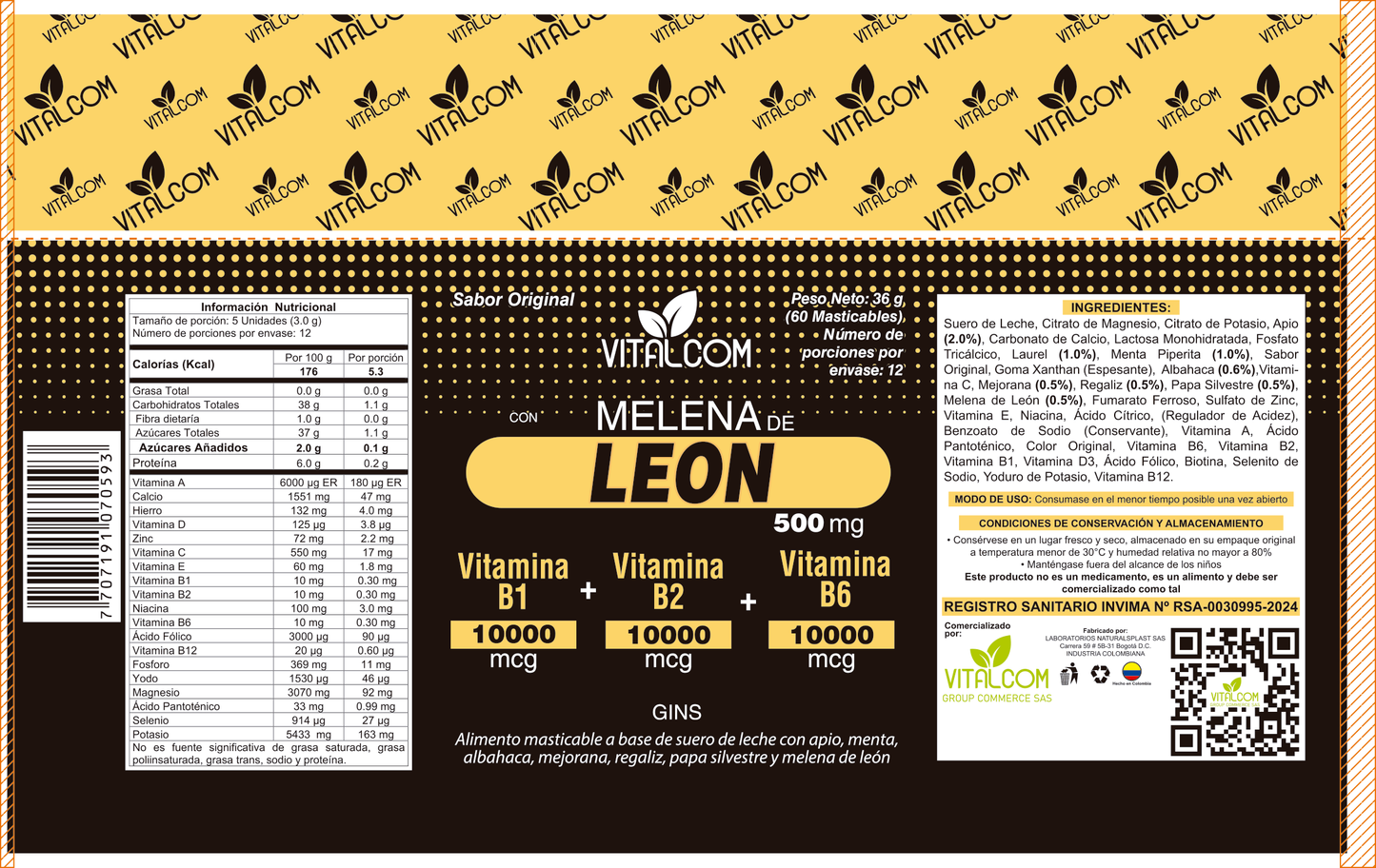 Melena de Leon X60 CAP