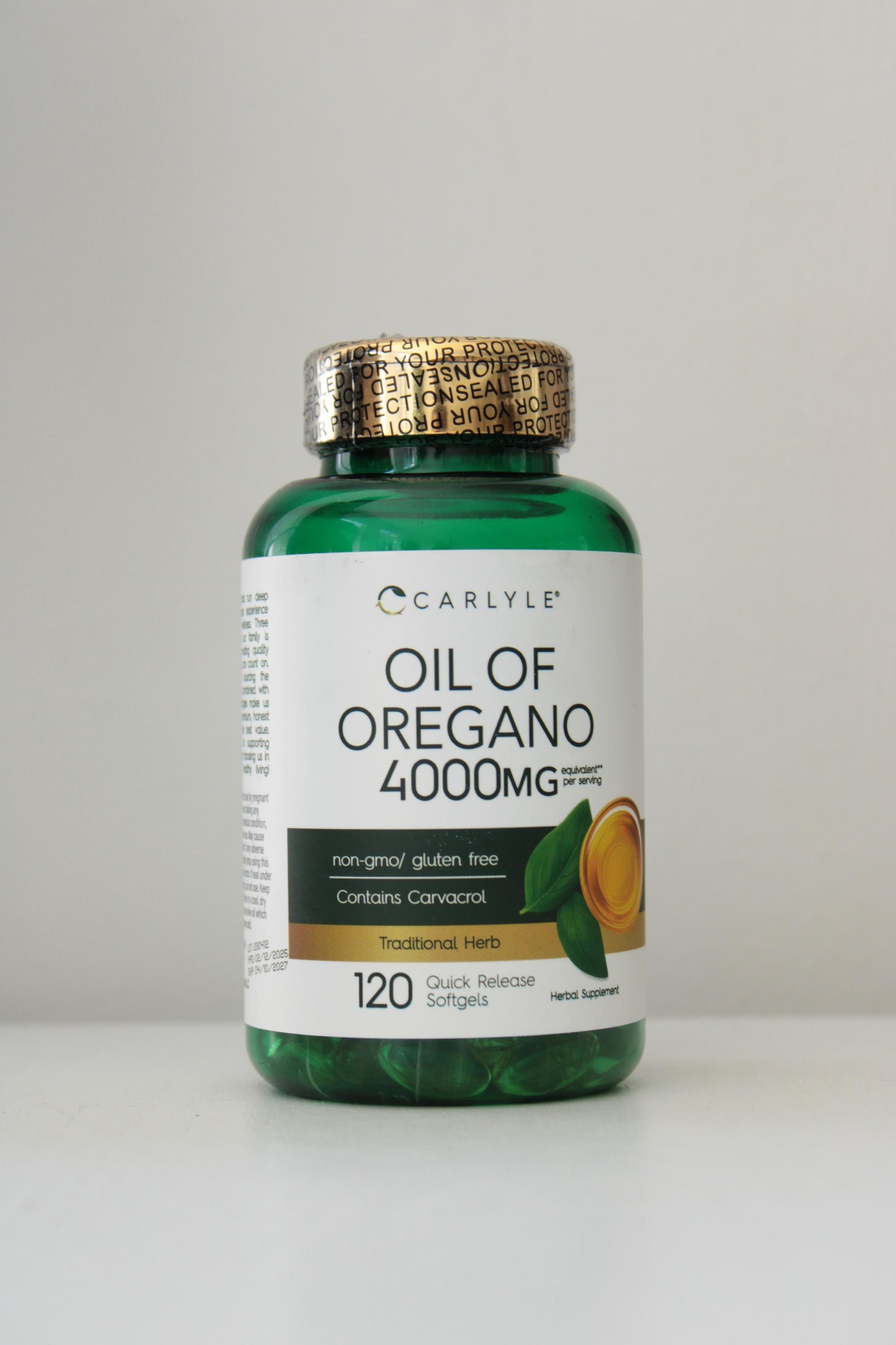 ACEITE DE OREGANO CARLYLE X120 CAPSULAS