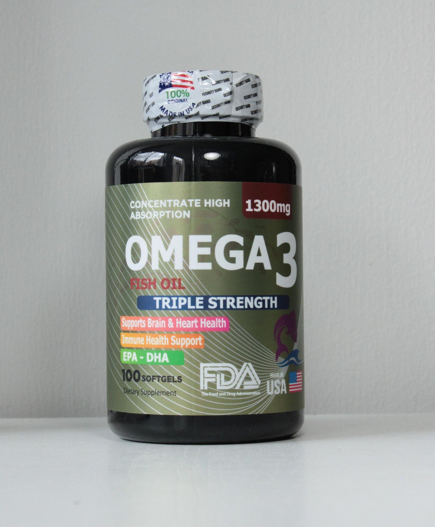 Omega® 3 - 100 Capsulas Con EPA-DHA