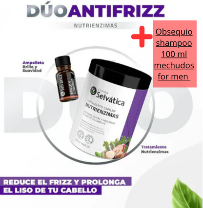Dúo Capilar Adiós Frizz 500 ml MAS OBSEQUIO